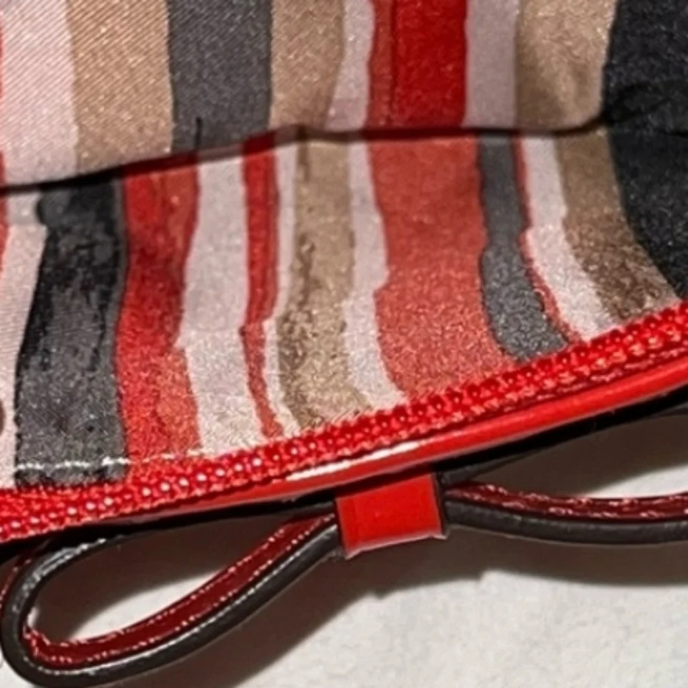 Coach Floral Scarf Db Zip Wristlet, EUC - Picture 3 of 4